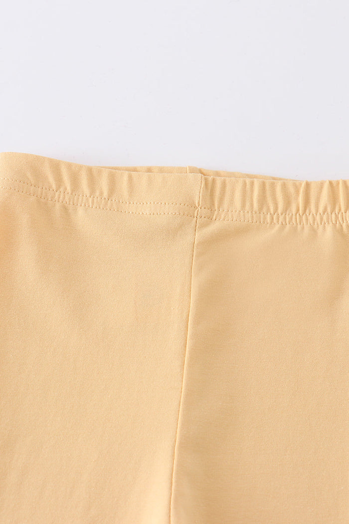 Butter ruffle double layered pants