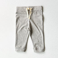 Baby Drawstring Baby Jogger Pants (Organic Cotton) - 3 Colors
