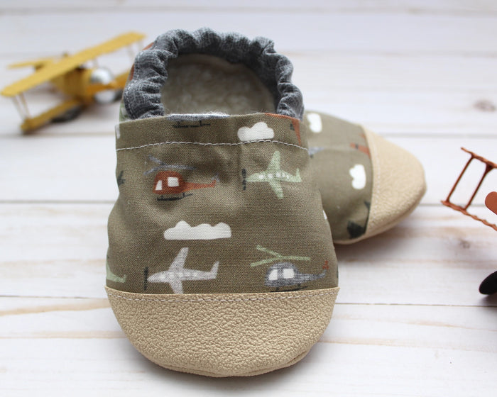 Airplane Baby Shoes