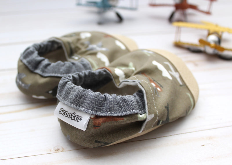 Airplane Baby Shoes
