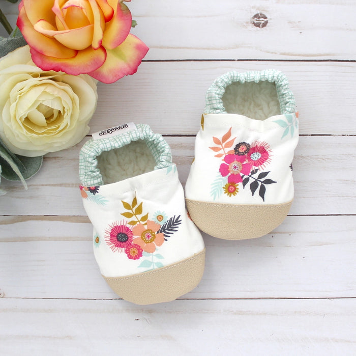 Bella Floral Baby Shoes