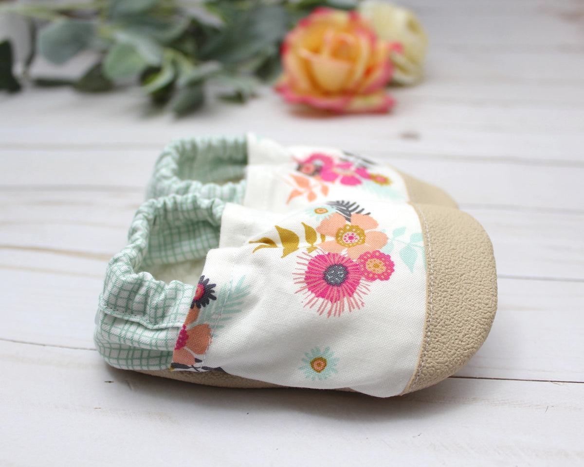 Bella Floral Baby Shoes