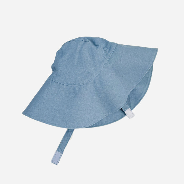 Wide-Brim Sun Hat, Marlin Blue