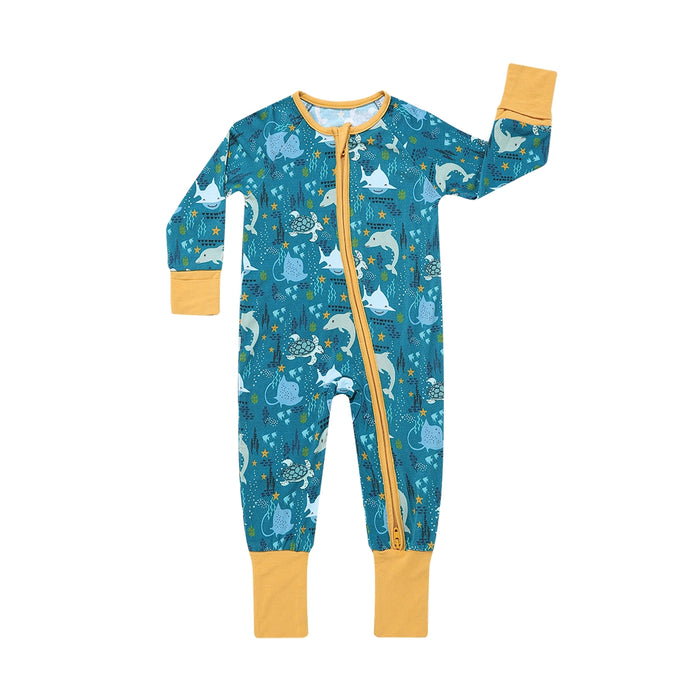 Ocean Friends Convertible Kids Pajama Set