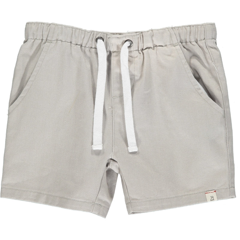 Light Grey Hugo Twill Shorts
