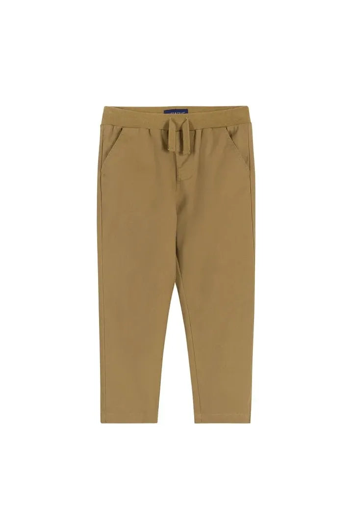 Buttondown W/Twill Pants Set - Navy Check - Doodlebug Kidz
