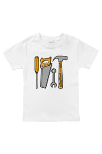 Tools of the Trade Organic Boy's T-shirt - Doodlebug Kidz