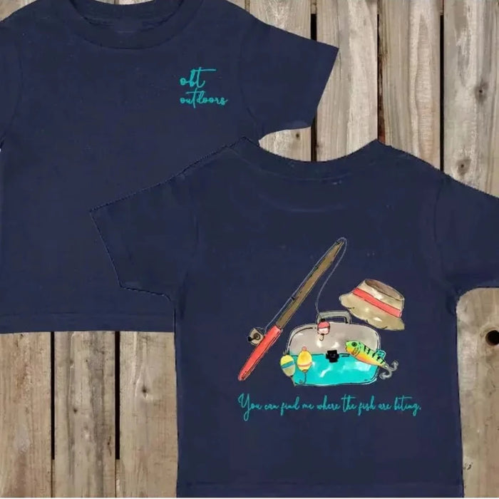 You can find me where the fish are biting! - Doodlebug Kidz